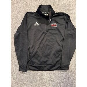 Adidas Drury Lady‎ Panthers Black 1/4 Zip Pullover Jacket - Women's Medium
